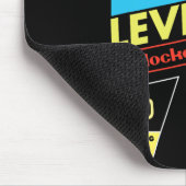 Level 40 Unlock Video Game 40. Geburtstag Mousepad (Ecke)