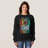 Level 41 Unlocks Videospiel 41 Geburtstag Sweatshirt (Vorne ganz)