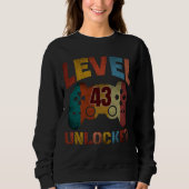 LEVEL 43 FREIGESCHALTET SWEATSHIRT (Vorderseite)