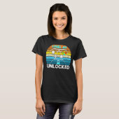 Level 44 Unlocks Videospiel 44 Geburtstag T-Shirt (Vorne ganz)