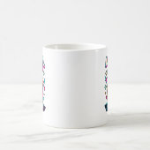 Level 47 Neon-Arcade Kaffeetasse (Mittel)