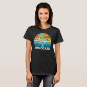 Level 47 Unlocks Videospiel 47. Geburtstag T-Shirt (Vorne ganz)