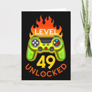 Level 49 freigeschaltet Videospieler Geboren 1972 Karte