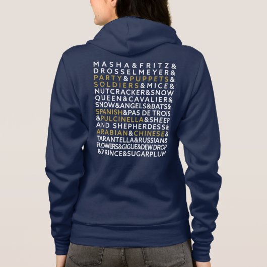 Level 4 Nutcracker 2025 hoodie (Rückseite)