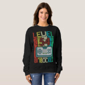 Level 54 Unlocks Videospiel 54 Geburtstag Sweatshirt (Vorne ganz)