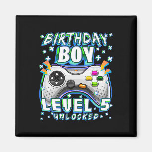 Level 5 freigeschaltet Videospiel 5. Geburtstag Ga Magnet