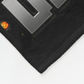 Level 5 Unlocked Funy Birthday Boy Pixel Gamer 5th Fleecedecke (Ecke)