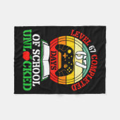 Level 67 Completed Days Of School Unlocked Gamer S Fleecedecke (Vorderseite (Horizontal))