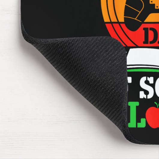 Level 67 Completed Days Of School Unlocked Gamer S Mousepad (Ecke)