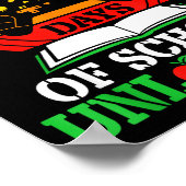 Level 67 Completed Days Of School Unlocked Gamer S Poster (Ecke)