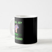 Level 67 Freigeschaltet Gaming 6-7 Schule Meme Sec Kaffeetasse (Vorderseite Links)