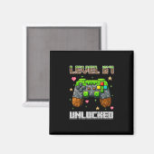 Level 67 freigeschaltete Gaming-Schule-Meme Sechs Magnet (Vorderseite/Rückseite)