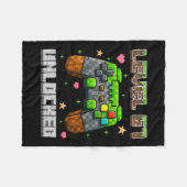 Level 67 freigeschaltete Gaming-Schule-Meme Six Se Fleecedecke (Vorderseite (Horizontal))