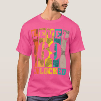 Level 69 freigeschaltet 69. Geburtstag Gaming Game T-Shirt
