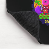 Level 6 7 Gaming Pixel Art Sechs Sieben Gamer  Mousepad (Ecke)