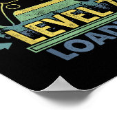 Level 6 Complete 6 Anniversary Gift 6th Wedding An Poster (Ecke)