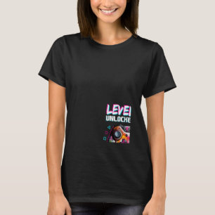 Level 6 freigeschaltet Videospiel 6. Geburtstag Vi T-Shirt
