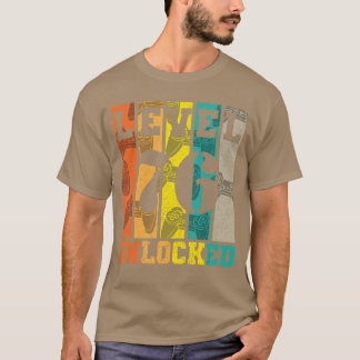 Level 76 freigeschaltet 76. Geburtstag Gaming Game T-Shirt