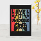 Level 7 freigeschaltet karte (Gelbe Blume)