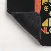 Level 7 freigeschaltet Lustiges Videospieler 7. Ge Mousepad (Ecke)