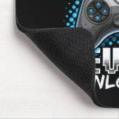 Level 7 freigeschaltet Videospiel 7. Geburtstag Ga Mousepad (Ecke)
