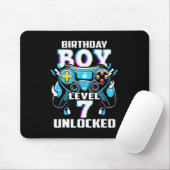 Level 7 freigeschaltet Videospiel 7. Geburtstag Ga Mousepad (Mit Mouse)