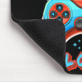 Level 7 Unlocked Video Game 7th Birthday Gamer Boy Mousepad (Ecke)