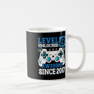 Level 8 freigeschaltet Großartig seit 2017 8. Gebu Kaffeetasse