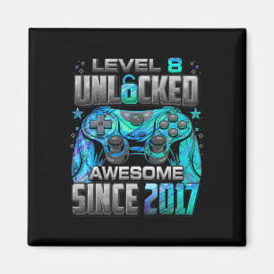 Level 8 freigeschaltet Großartig seit 2017 8. Gebu Magnet