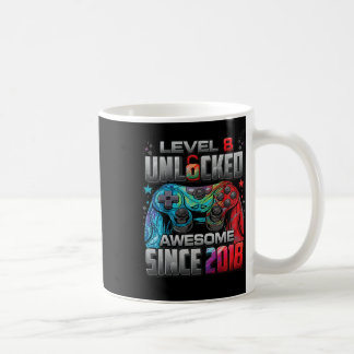 Level 8 freigeschaltet Großartig seit 2018 8. Gebu Kaffeetasse