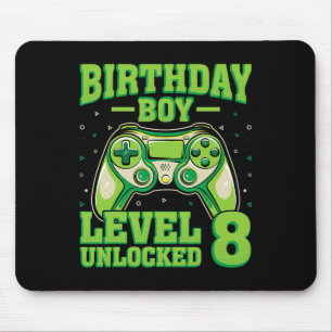 Level 8 freigeschaltet Video-Spieler Gaming-Kinder Mousepad