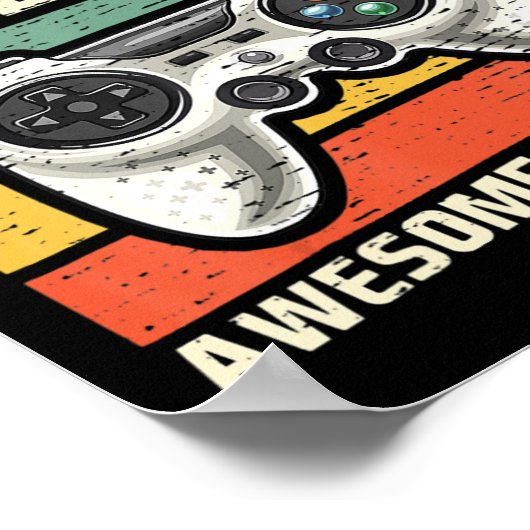 Level 8 Unlock Phantastisch 2015 Videospiel 8. Geb Poster (Ecke)