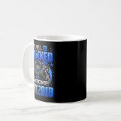 Level 8 Unlocked Awesome Since 2018 8th Birthday G Kaffeetasse (Vorderseite Links)