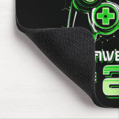 Level 8 Unlocked Awesome Since 2018 8th Birthday G Mousepad (Ecke)