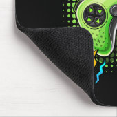 Level 8 Videospiel-Controller 8. Geburtstag Gamer Mousepad (Ecke)