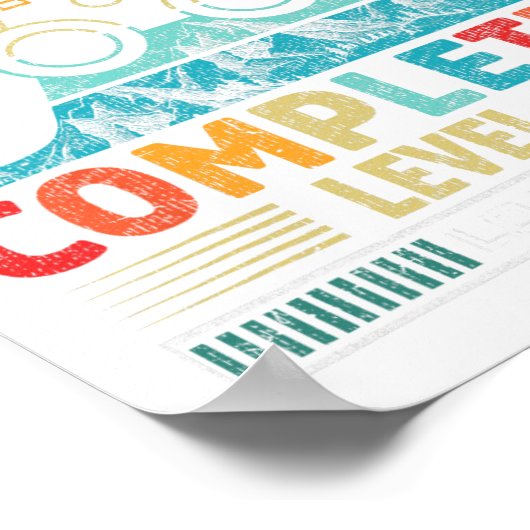 Level 9 Completed Level 10 Loading 9th Birthday Vi Poster (Ecke)