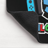 Level 9 freigeschaltet 9. Geburtstag Kinder Videos Mousepad (Ecke)