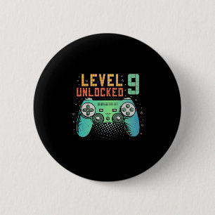 Level 9 freigeschaltet 9. Geburtstagsgeschenke für Button