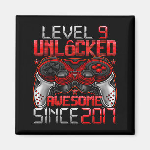 Level 9 freigeschaltet 9 Jahre alt für Jungen 9. G Magnet