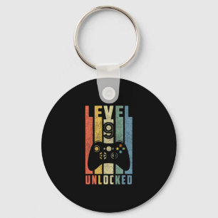 Level 9 freigeschaltet 9. Videospieler-Geburtstags Schlüsselanhänger