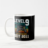 Level 9 freigeschaltet Awesome seit 2015 9. Geburt Kaffeetasse (Links)