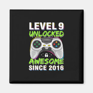 Level 9 freigeschaltet Awesome seit 2016 9. Geburt Magnet