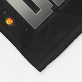 Level 9 freigeschaltet Awesome seit 2016 Geburtsta Fleecedecke (Ecke)