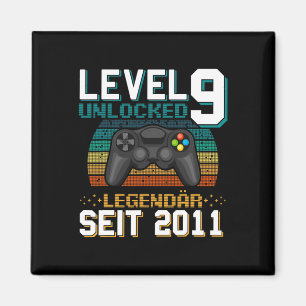Level 9 freigeschaltet Großartig seit 2015 9. Gebu Magnet
