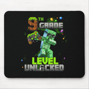Level 9 freigeschaltet Großartig seit 2016 Geburts Mousepad