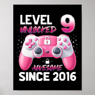 Level 9 freigeschaltet Großartig seit 2016 Videosp Poster