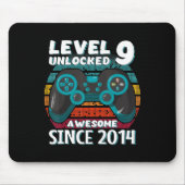 Level 9 Unlock Phantastisch 2014 Videospiel 9. Geb Mousepad (Vorne)