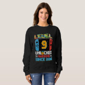 Level 9 Unlock Phantastisch 2016 Videospiel 9. Geb Sweatshirt (Vorne ganz)
