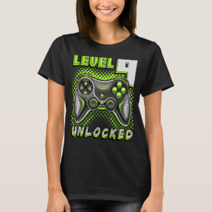 Level 9 Unlock Video Game 9. Geburtstag Gamer Boy T-Shirt