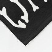 Level 9 Unlocked Skeleton Gamer Video Gaming 9th B Fleecedecke (Ecke)